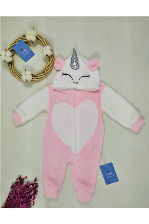 UCKBEBE Welsoft Sevimli Peluş Unicorn Tulum