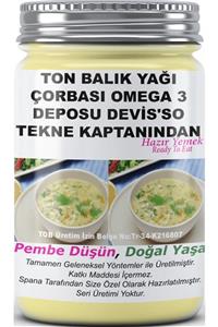SPANA Ton Balık Yağı Çorbası Omega 3 Deposu Devis'so Tekne Kaptanından Ev Yapımı Katkısız 330gr