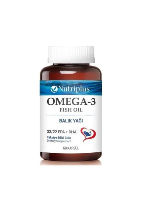Farmasi Nutriplus Omega-3 Balık Yağı 60 Kapsül