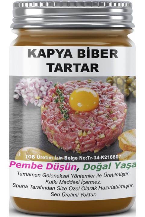 SPANA Kapya Biber Tartar Ev Yapımı Katkısız 330gr