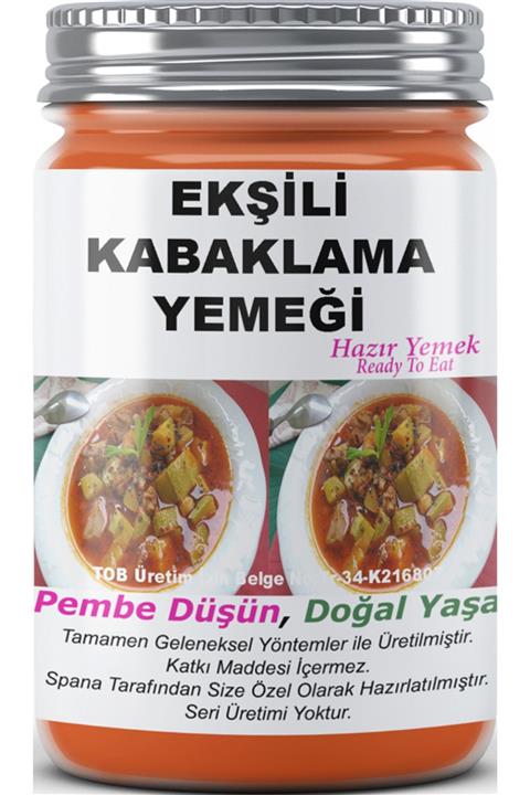 SPANA Ekşili Kabaklama Yemeği Ev Yapımı Katkısız 330gr