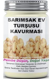 SPANA Sarımsak Ev Turşusu Kavurması Ev Yapımı Katkısız 330gr