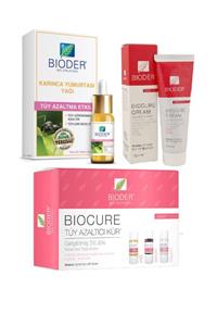 Bioder Karınca Yumurtası Yağı 30 ml - Tüy Azaltıcı+vücut Serum 3x10 ml+vücut Krem 130 ml