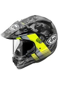 ARAI Tour-x4 Cover Fluor Yellow Kapalı Kask Terekli Enduro Kaskı