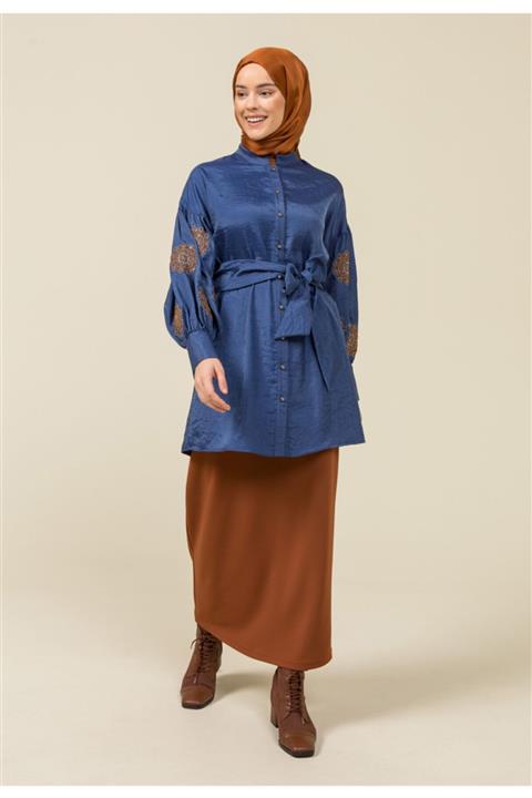 Setrms Taba Beli Lastikli Kalem Etek 2216047