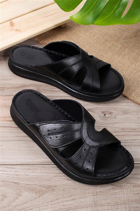 Khayt Buttery Ultra Comfort Deri Günlük Kadın Terlik