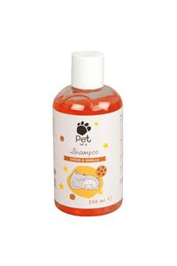 Berrinstore Kurabiye Ve Vanilya Aromalı Kedi Ve Köpek Şampuanı 250 Ml Turuncu