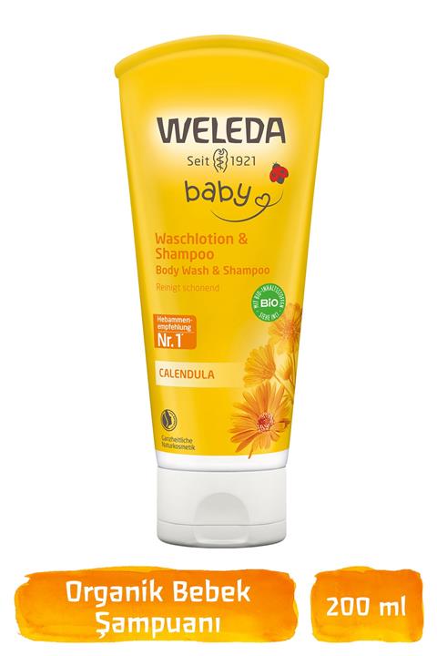 Weleda Calendula Organik Saç Ve Vücut Şampuanı 200ml