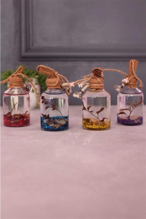 ALDEMO Dekoratif Kandil Mum 50ml Renkli 4'lü Set