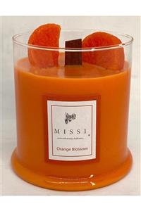 Missi Büyük Ahşap Fitilli Orange Blossom Vegan Mum