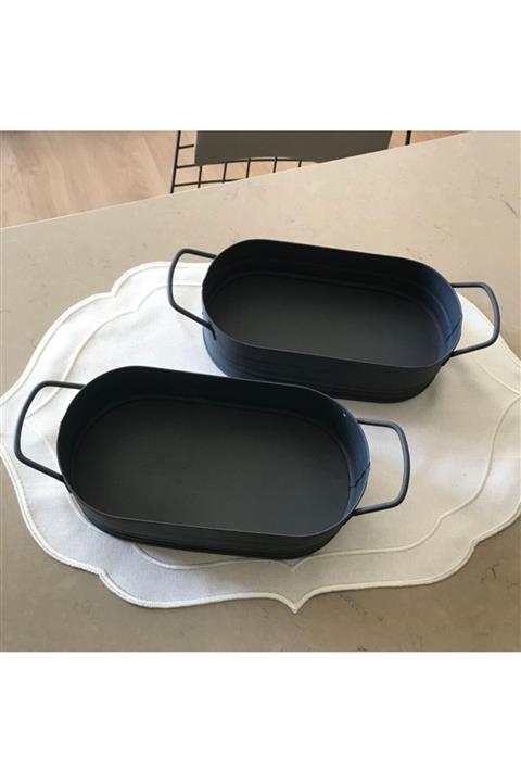 Hyatt Concept Antrasit Banyo-balkon Sunum Tepsisi