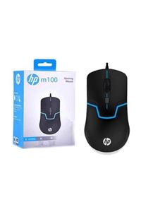 HP M100 Işıklı Mouse Kablolu Gaming Oyuncu Gamer Dpi Usb Giriş