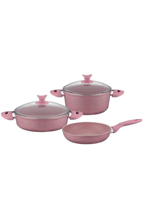 Taç Aksu Extra Granit Pembe Set