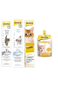 Gimcat Taurine 50gr  Kitten Paste 50gr  Kedi Macunları  Classic Kalsiyum Kedi Pudingi 150 gr