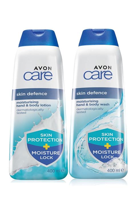 AVON Skin Defence Besleyici El Vücut Losyonu Ve Şampuanı Paketi