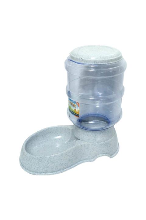 Olay Pet Saklamalı Damacana Mama Kabı 3500ml Gri