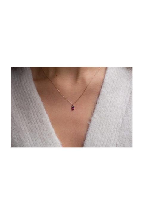 Reis Kuyumculuk Reis Damla Yakut Kolye