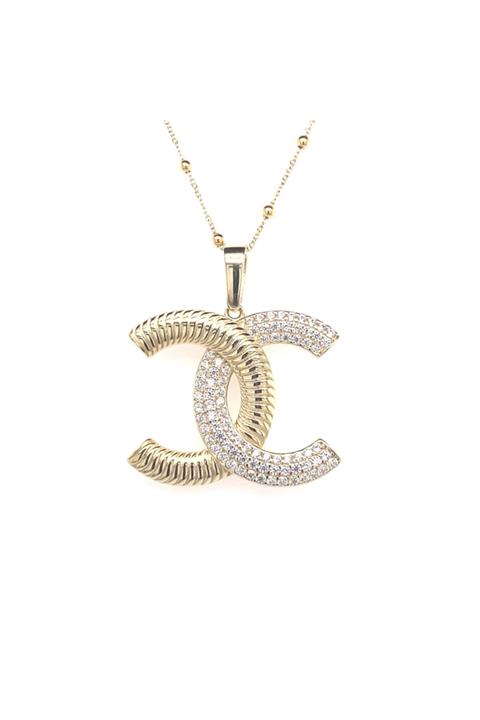 Zümrüt 14 Ayar Altın Kolye-z090055-z094572