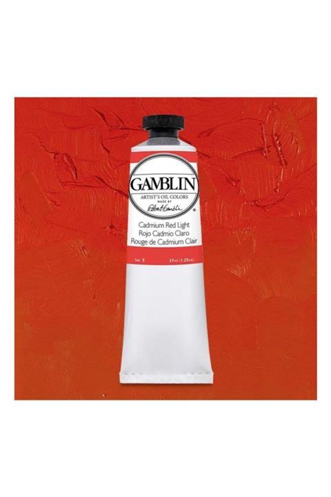 GAMBLIN COLORS Gamblın Artıst Grade Oıl Colors 37ml Cadmıum Red Lıght