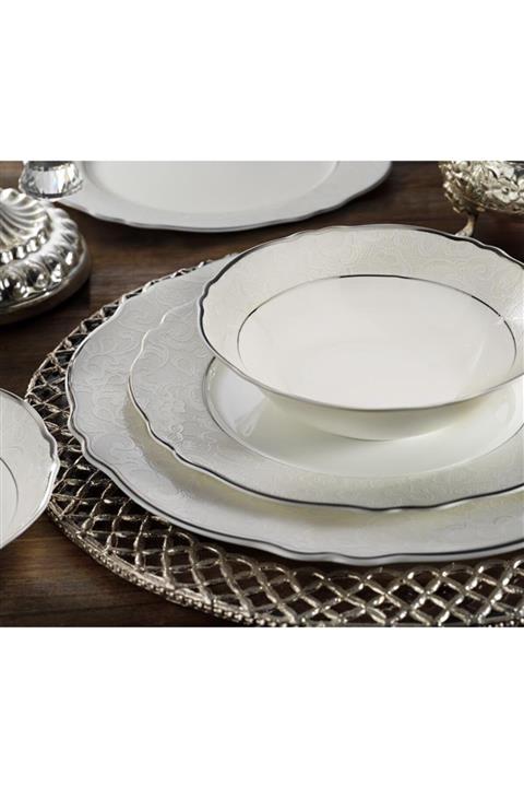 Aryıldız Royal Queen Helena Porselen 83 Prç Yemek Tkm