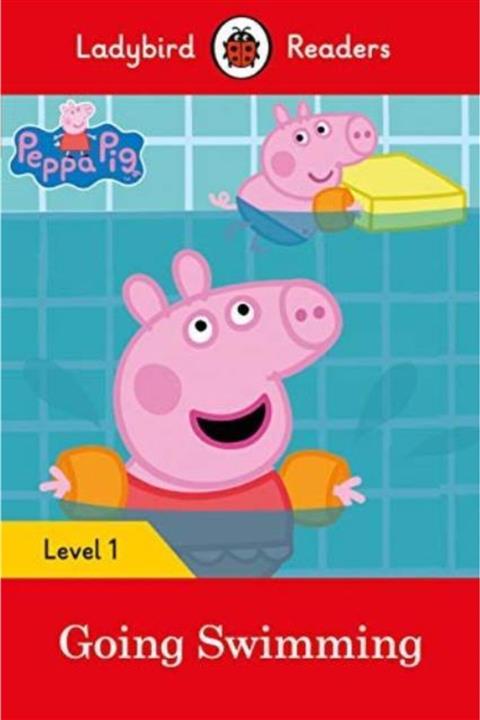 Ladybird Book Peppa Pig Going Swimming-Ladybird Readers Level 1