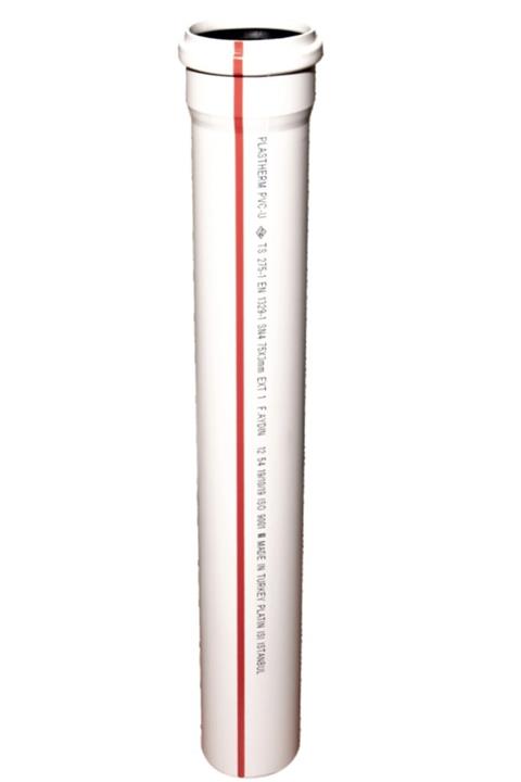 PLASTHERM Atık Su Borusu 75x1000 Mm