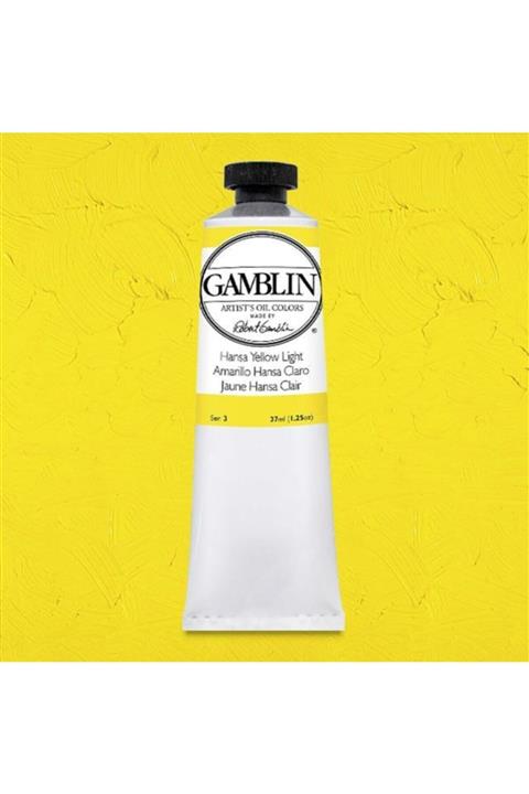 GAMBLIN COLORS Gamblın Artıst Grade Oıl Colors 37ml Hansa Yellow Lıght