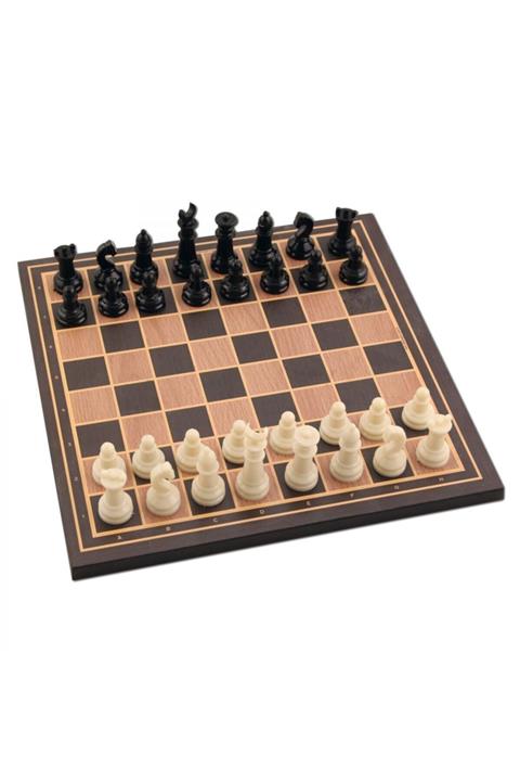 Brother Toys Ahşap Zeminli Profesyonel Satranç Takımı