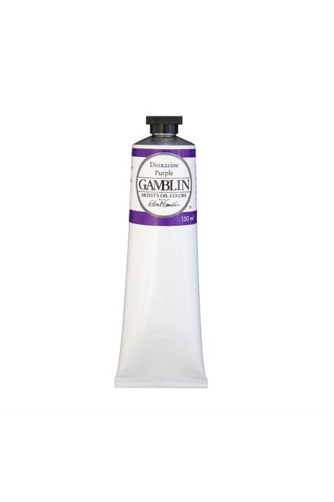 GAMBLIN COLORS Gamblın Artıst Grade Oıl Colors 150ml Dıoxazıne Purple