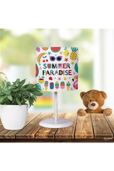 Çekirdek Home Summer Paradise Çocuk Odası Abajur