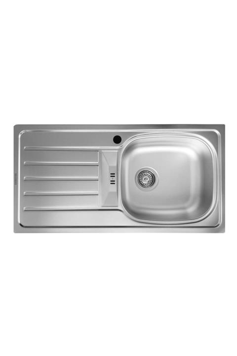 Artenova Tezgaha Sıfır Keten Dokulu D-t 86x43,5 Sol Evye