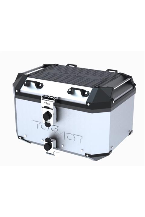 TUGMOT Togmot 45lt Alüminyum Füme Motosiklet Çantası