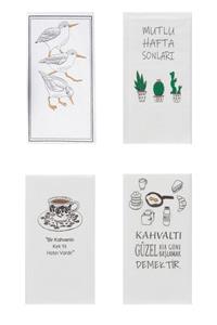 NapkinStore Baskılı Peçete 4 Model ( 80 Adet )