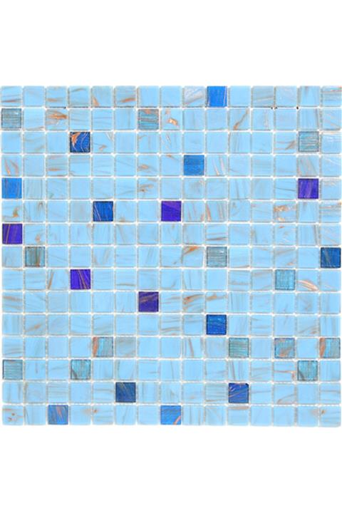 DURAGLASS Gold Mavi Colume Cam Mozaik P012-1