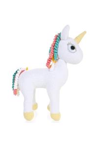 Baby Mika Sevimli Ilk Oyuncağım Unicorn Uyku Arkadaşım Amigurimi 30 Cm