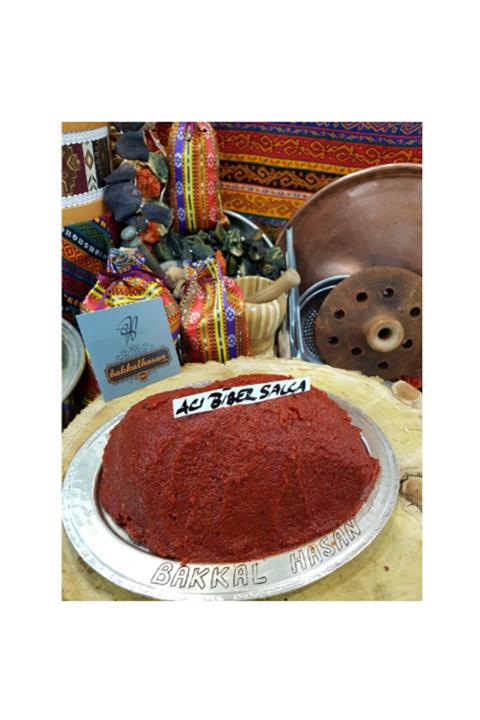 Bakkal Hasan Salça Acı Biber Günkurusu Gaziantep 2 Kg