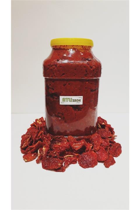 ATLIZADE ÇİFTLİĞİ Ev Yapımı Tatlı Biber Salçası 5 Kg