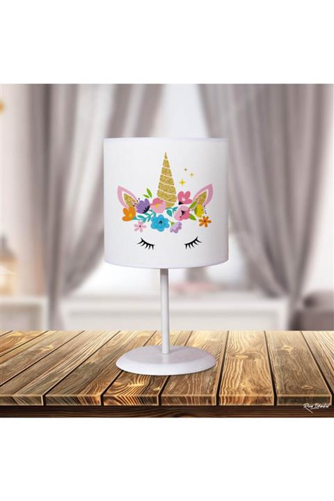 Çekirdek Home Unıcorn Çocuk Odası Abajur