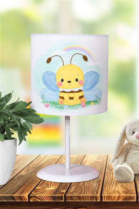 Çekirdek Home Sevimli Arıcık Çocuk Odası Abajur