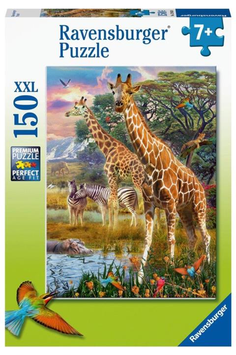 RAVENSBURGER 150 Parça Puzzle Zürafalar 129430