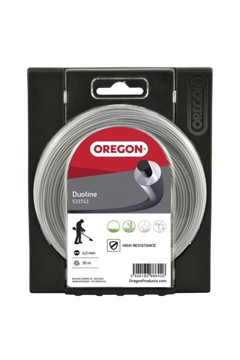 Oregon Duolıne 533743 Misina 4.0mm 30 Metre Yuvarlak