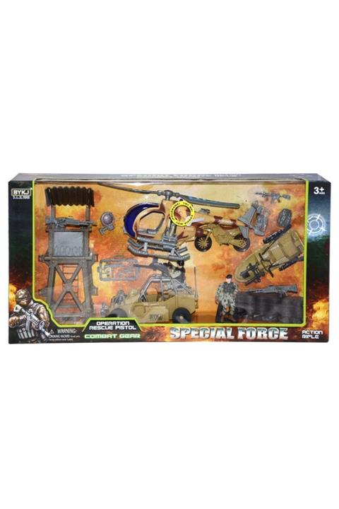 Mega Oyuncak Bıg6635c Sesli Işıklı Askeri Oyun Seti