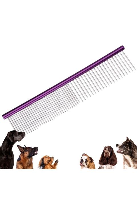 NO.8 HOUSE Metal Köpek Tarağı - Renkli Pire Tarağı