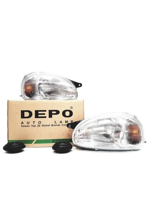 Depo Opel Combo B Corsa B Sağ Far Elektrikli