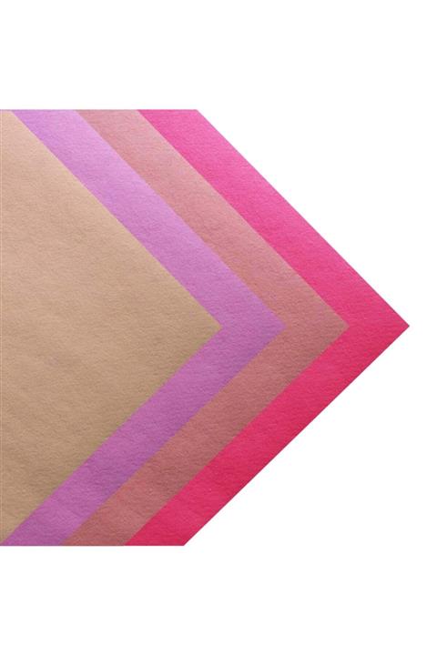 toptankece Ince Hobi Keçe 50x50 Cm Pembe Tonlar 4 Renk