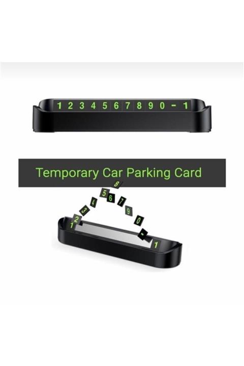 DMR Açılır Kapanır Fosforlu Araç Park Numaratörü