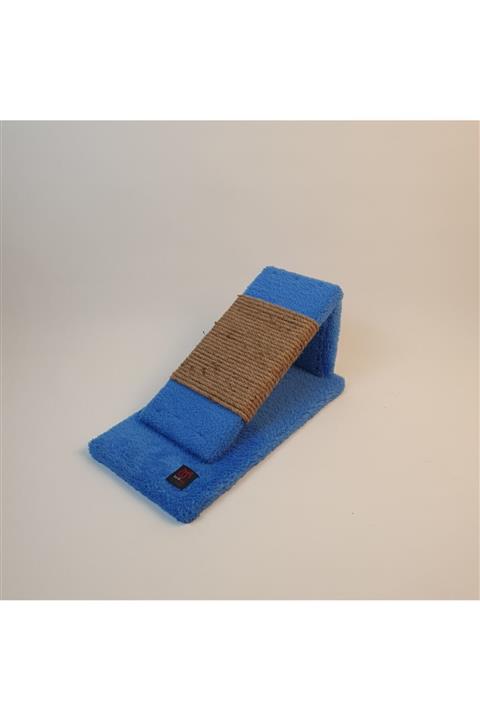 KEDİME Mavi Tırmalama Rampası - Kedi Tırmalama Ve Oyun Evi