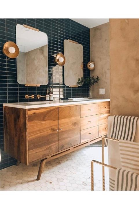 AHŞAP GEMİSİ Judge Banyo Dolabı