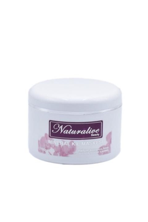 naturalive Doğal Mineral Kil Maskesi 150 ml ve  Bitki Özlü Peeling 150ml