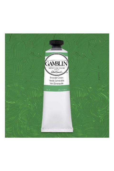 GAMBLIN COLORS Gamblın Artıst Grade Oıl Colors 37ml Emerald Green